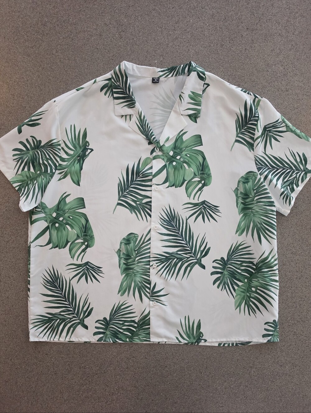 Hawaiian Palms Button Down